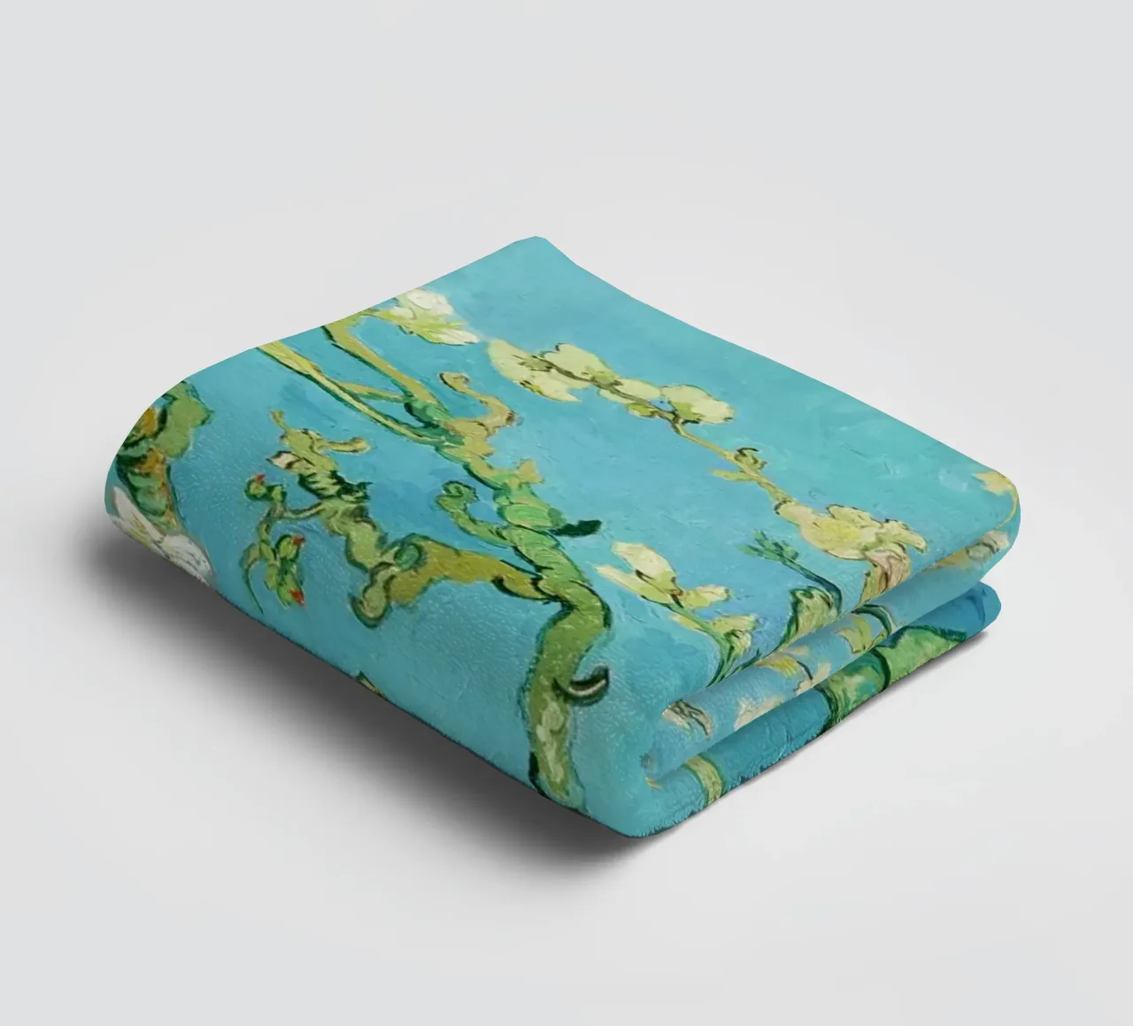 Mandorlo in fiore (1890) di Vincent van Gogh asciugamano da bagno da Van Gogh Prints