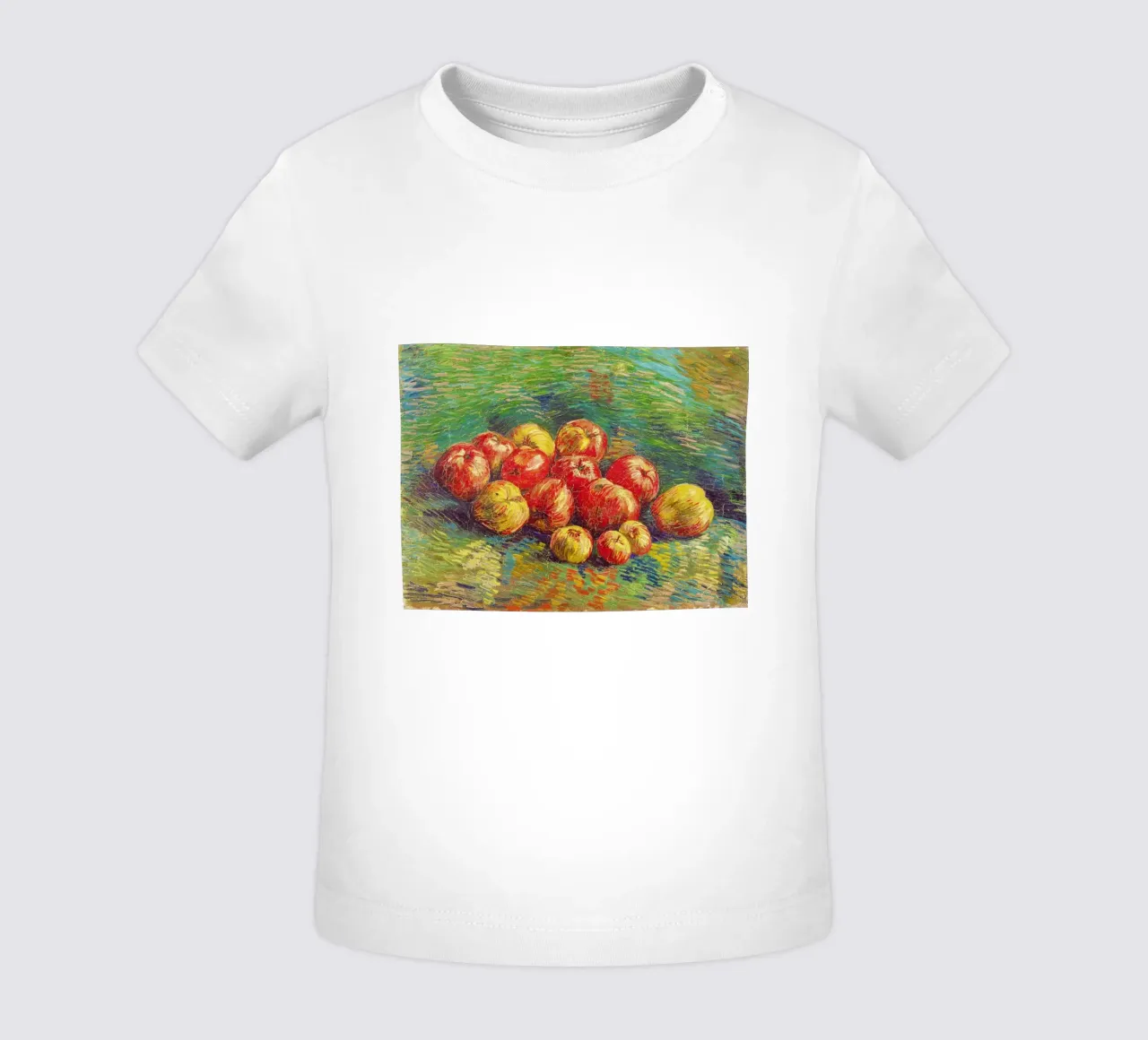 Appels (ca. 1887) door Vincent van Gogh baby t-shirt van Van Gogh Prints