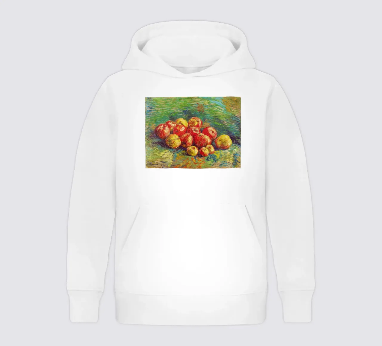 Apples (c. 1887) by Vincent van Gogh kids hoodie by Van Gogh Prints