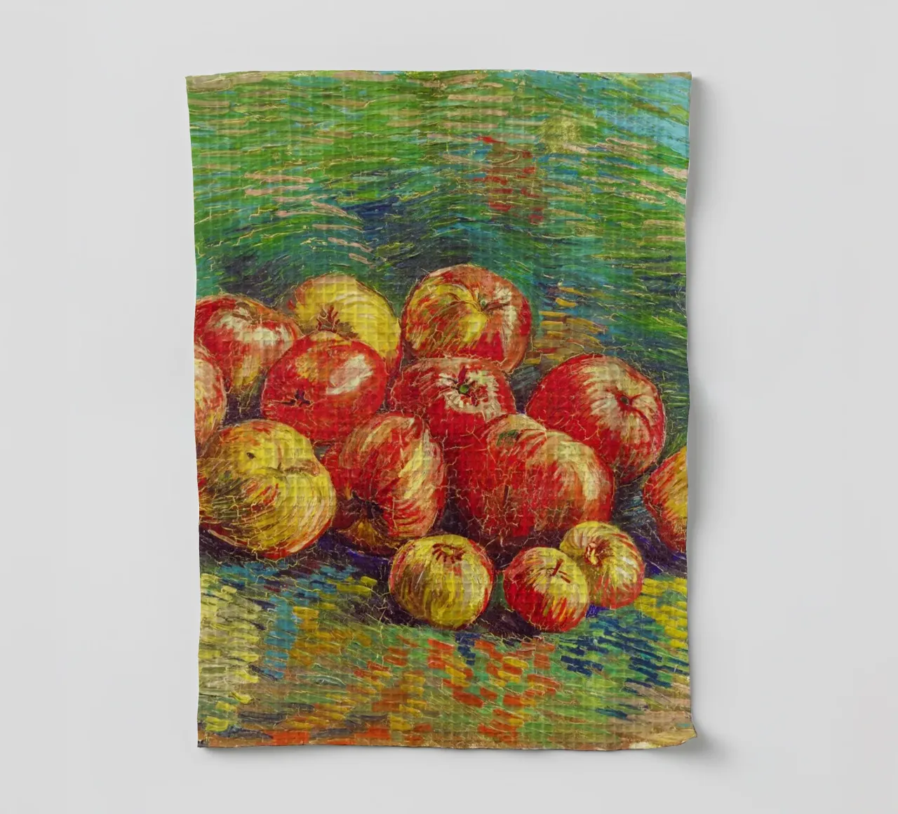 Appels (ca. 1887) door Vincent van Gogh theedoek van Van Gogh Prints
