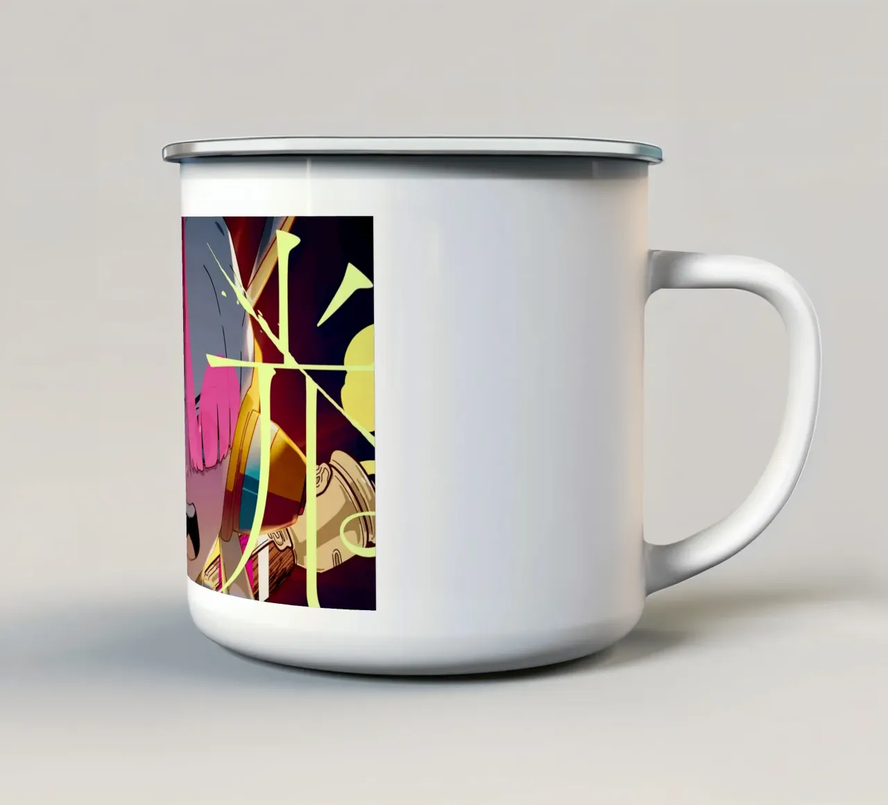 Retroilluminazione Ado tazza in smalto da ManondeShop