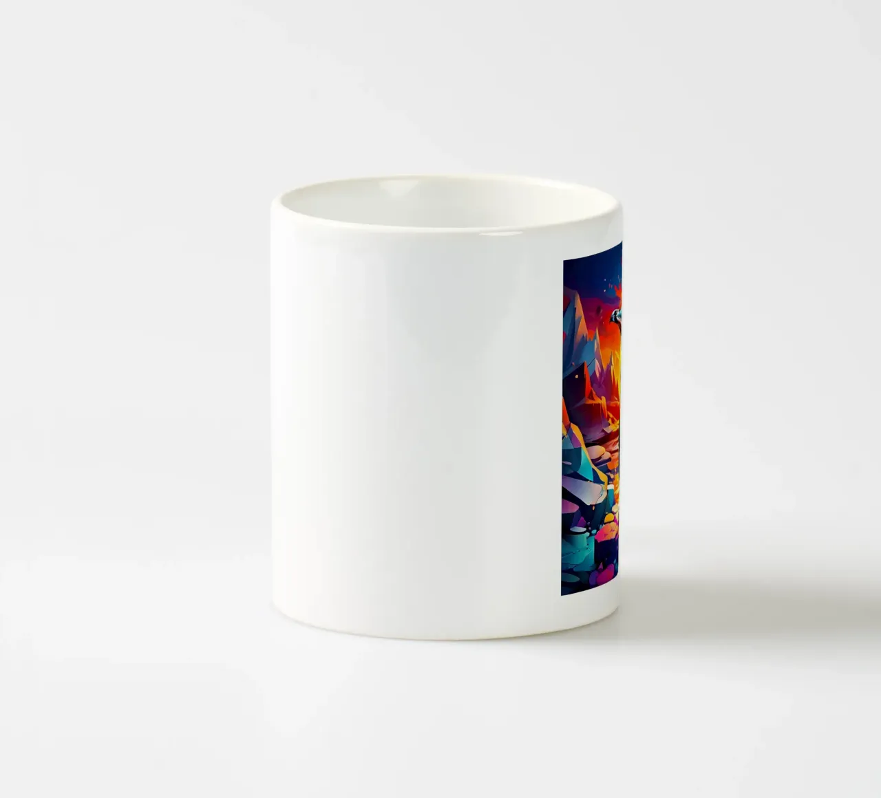Pinguino_Stil_J_1 tazza in ceramica da Tierisch bunt by LK