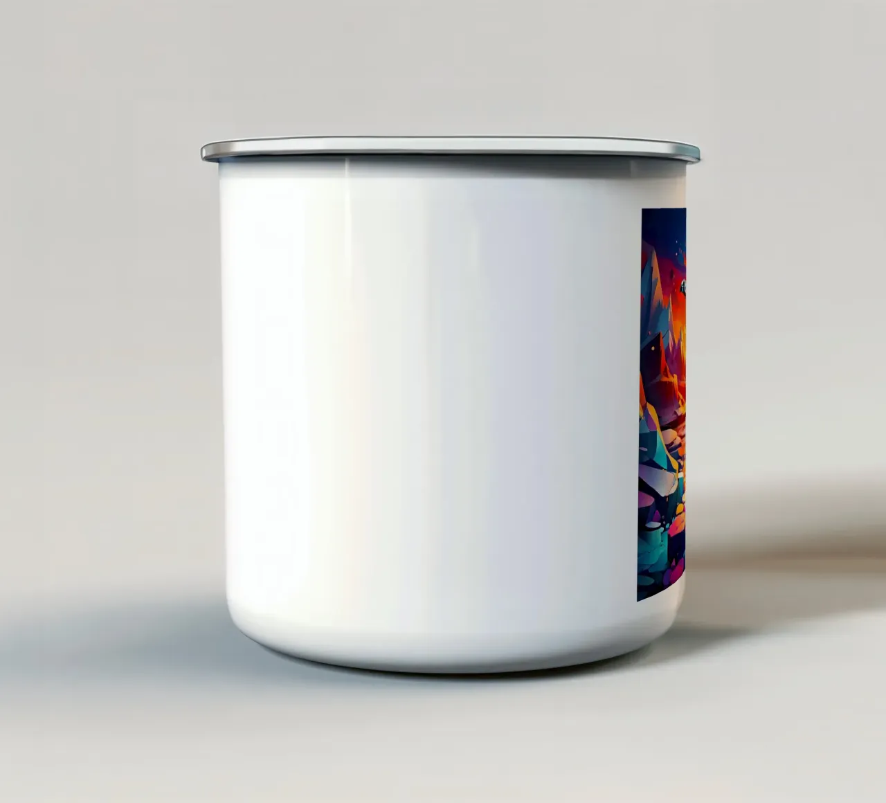 Pinguino_Stil_J_1 tazza in smalto da Tierisch bunt by LK