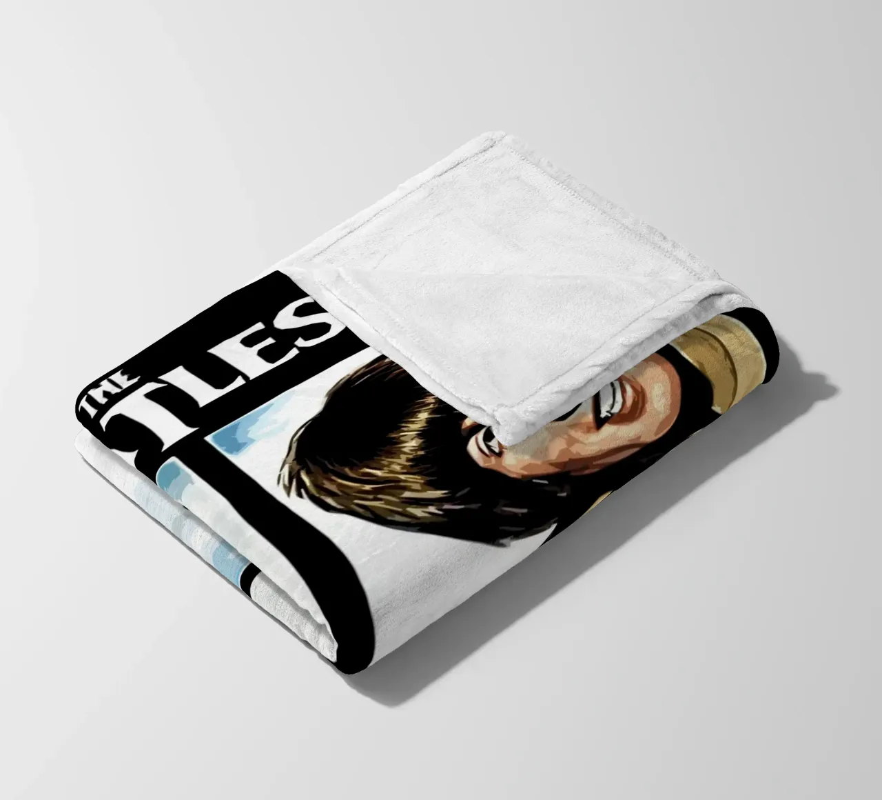 Beatles music band Art fleece blanket by music soul