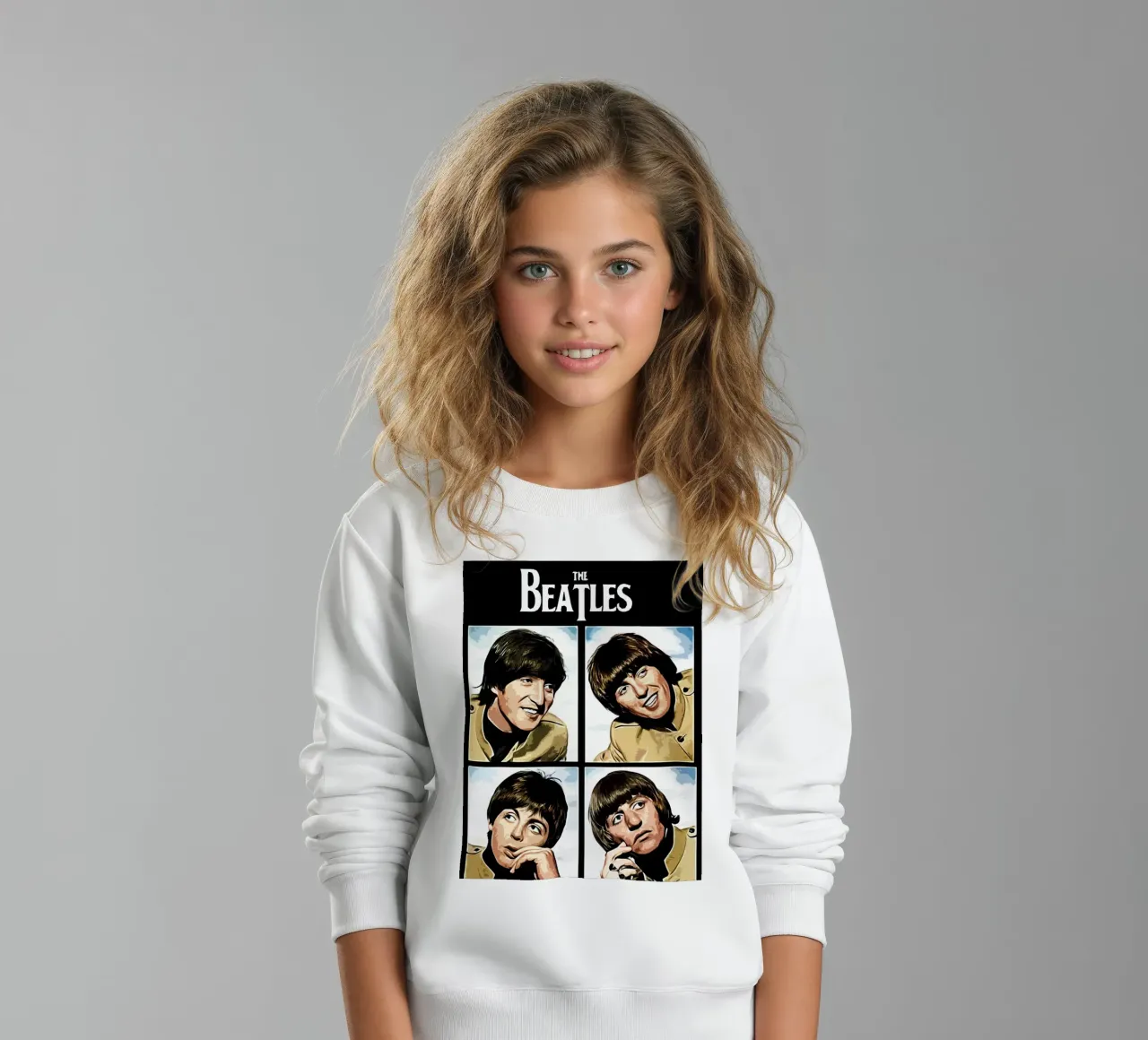 Beatles music band Art kids sweatshirt by music soul