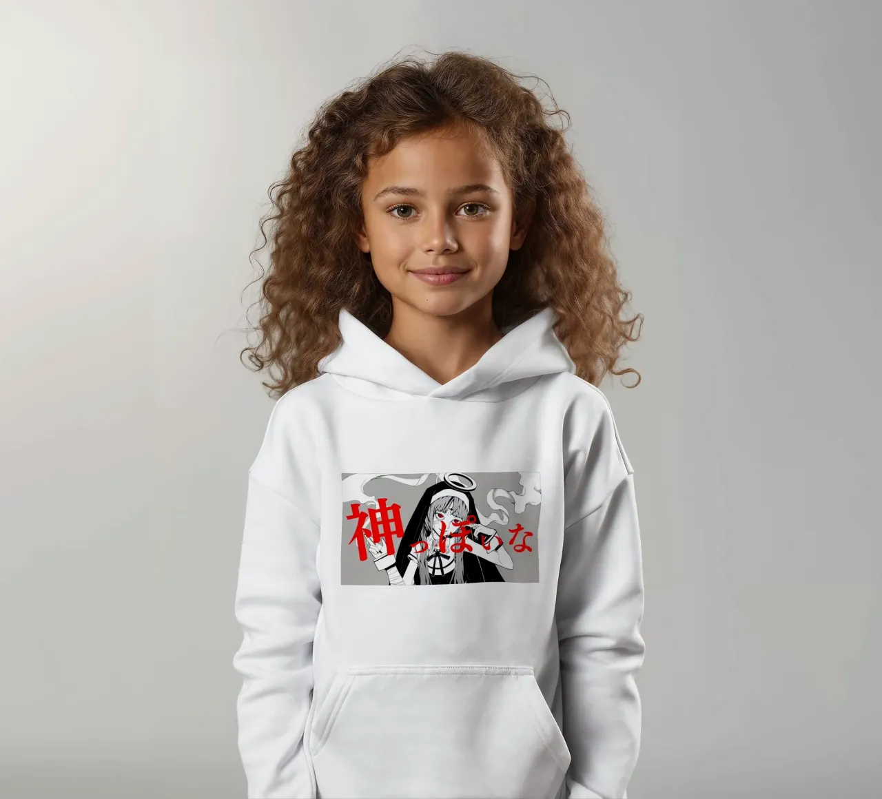 Come un Dio felpa bambino con cappuccio da ManondeShop