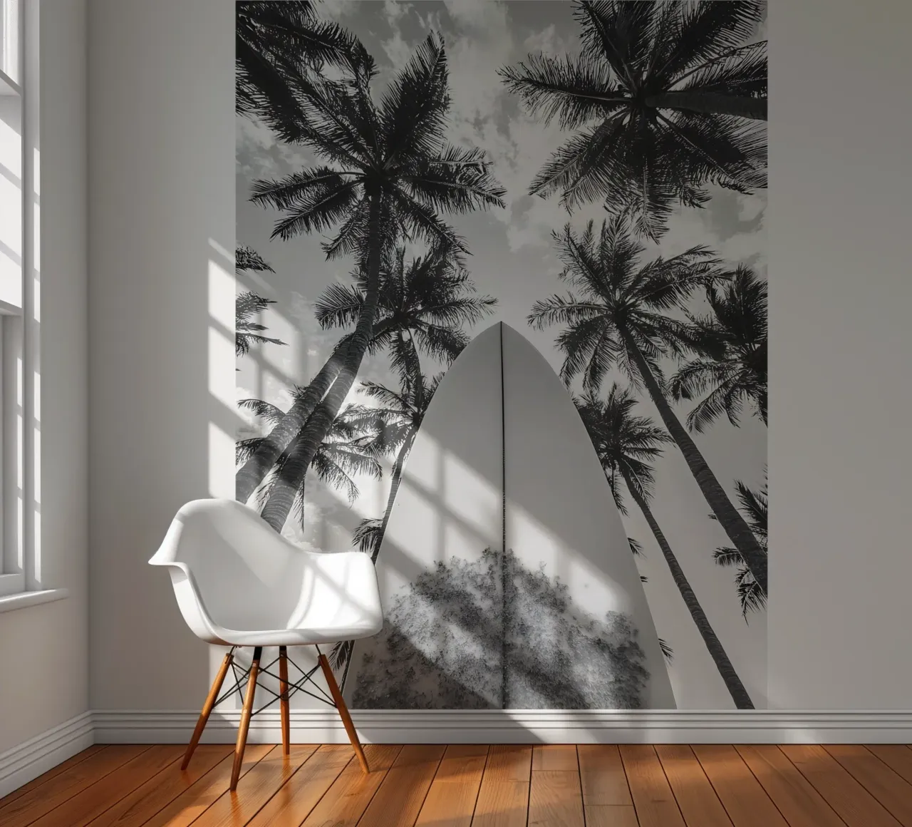 Surf! fotobehang van Mononoir