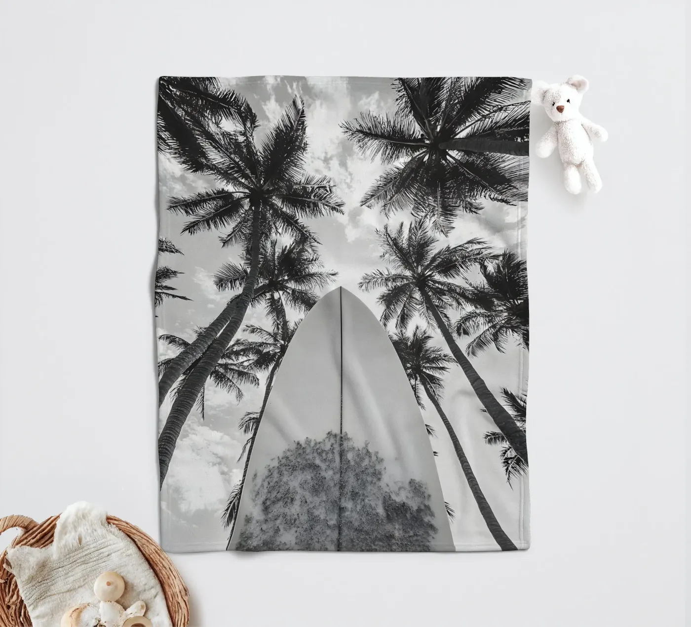 Surf! plaid polaire de Mononoir