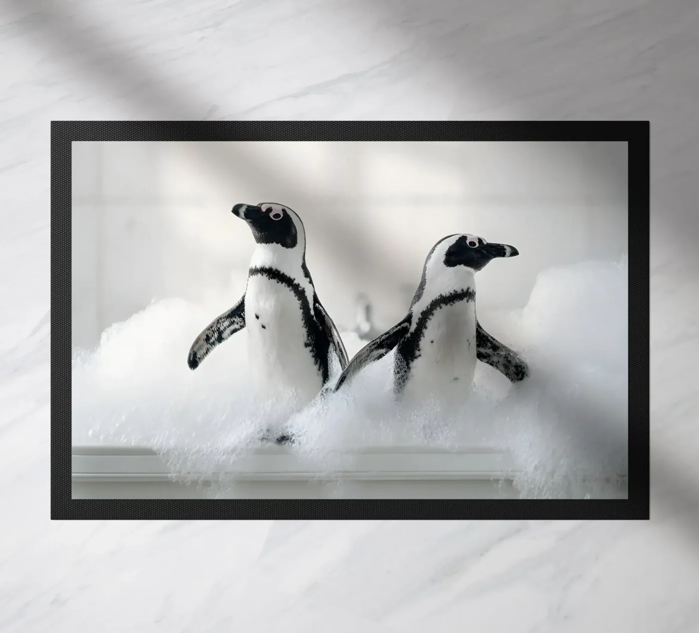 Bathing Pinguins zerbino da Mononoir