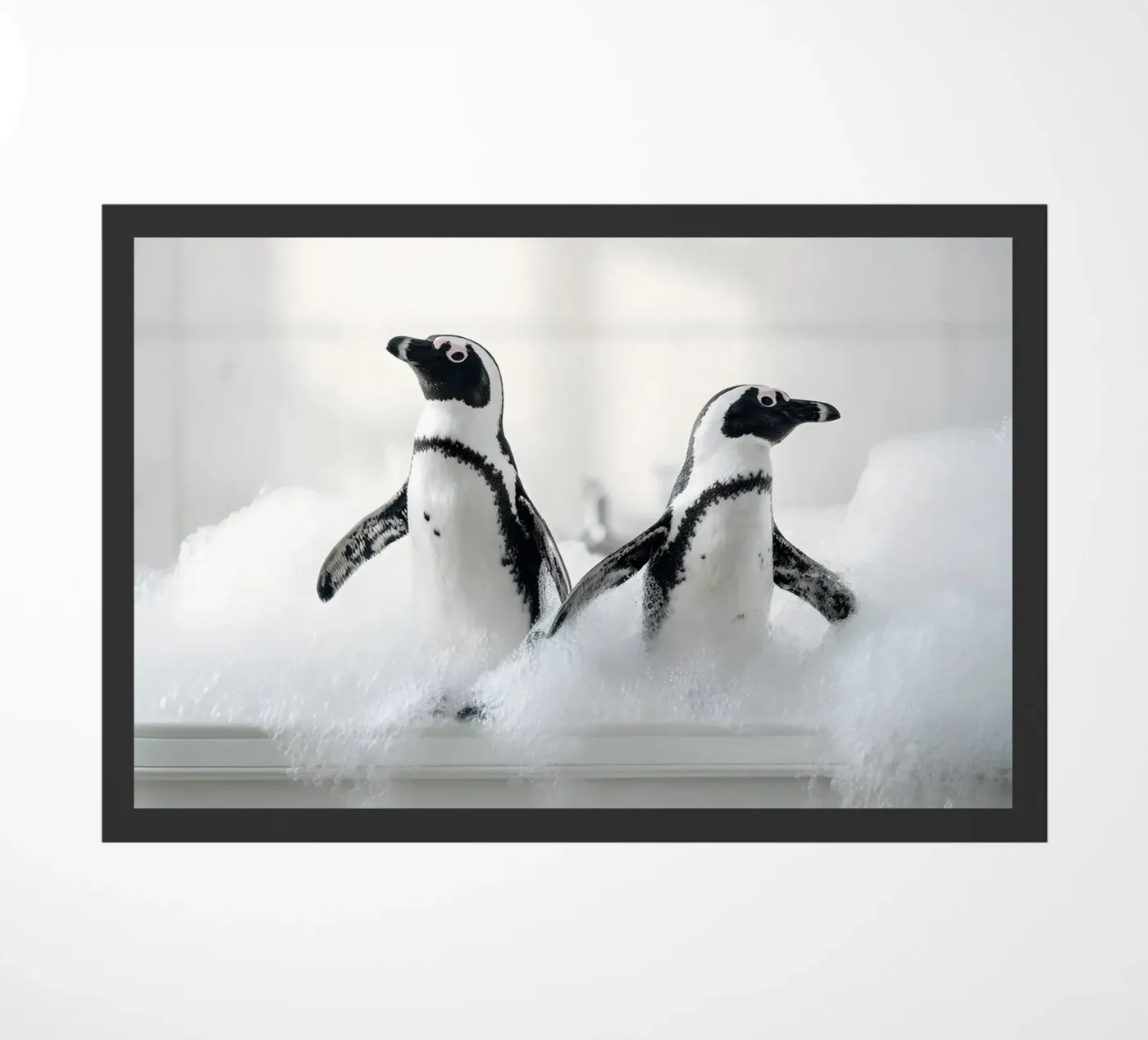 Bathing Pinguins zerbino da Mononoir