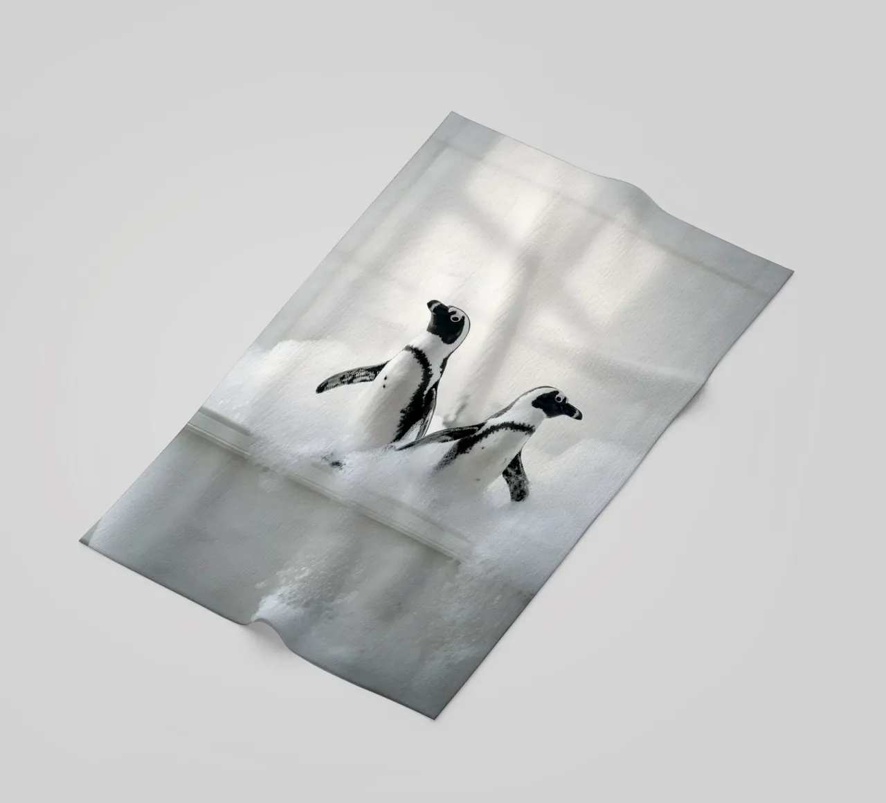 Bathing Pinguins telo mare da Mononoir