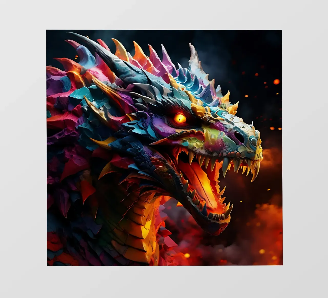 Dragon_Style_J_1 pellicola backlit da Tierisch bunt by LK