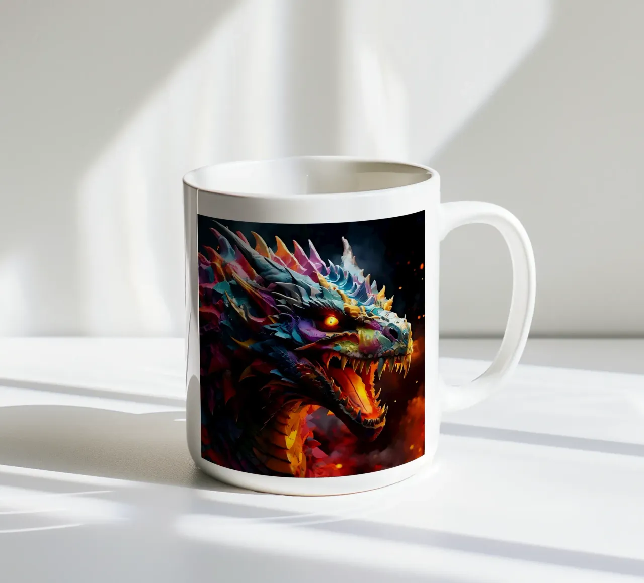 Dragon_Style_J_1 tazza in ceramica da Tierisch bunt by LK
