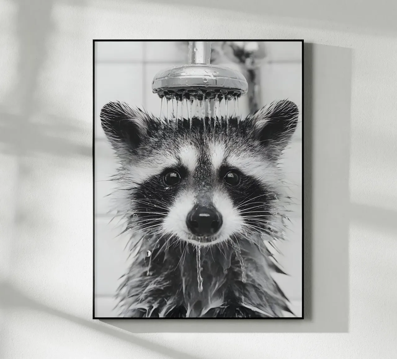 Shower Racoon plexiglass da Mononoir