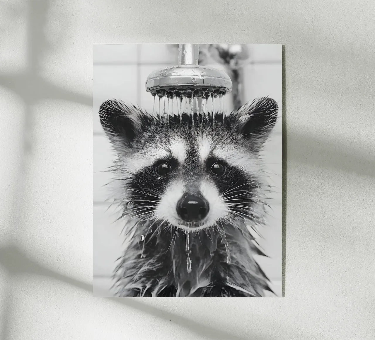 Shower Racoon plexiglass da Mononoir