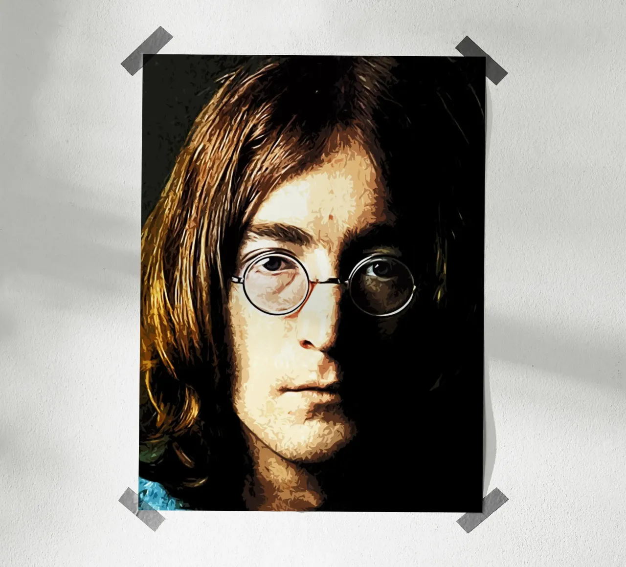 John Lennon Kunst hahnemühle van music soul