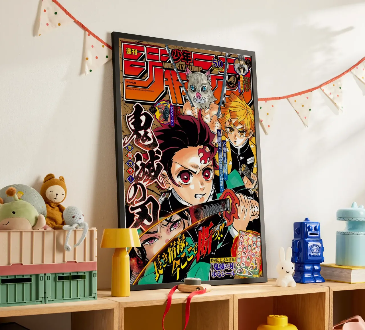 Il meglio della rivista poster con telaio in legno da withandname
