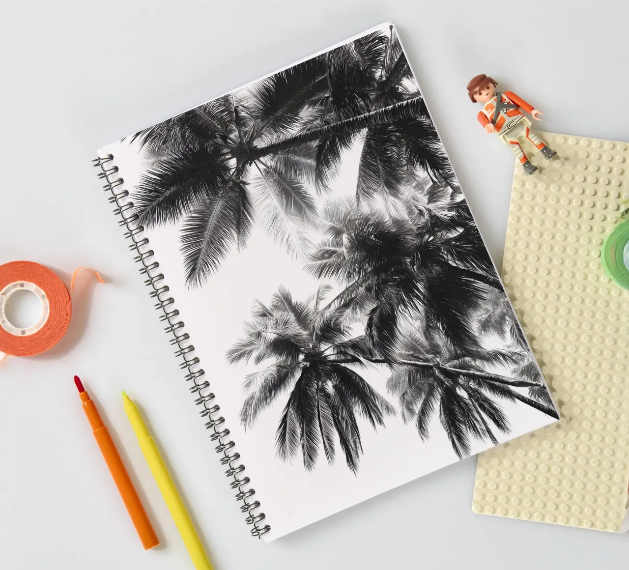 The Palm Trees spiral notebook by Mononoir