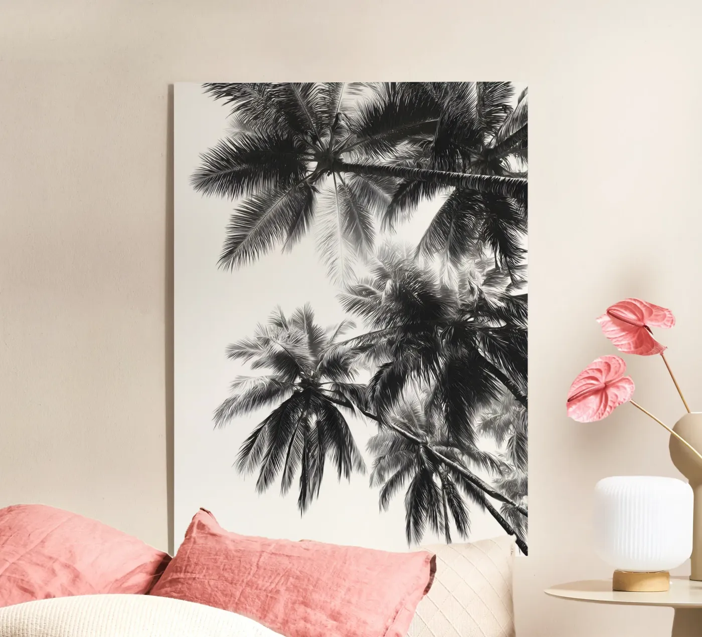 The Palm Trees acrylic glass by Mononoir