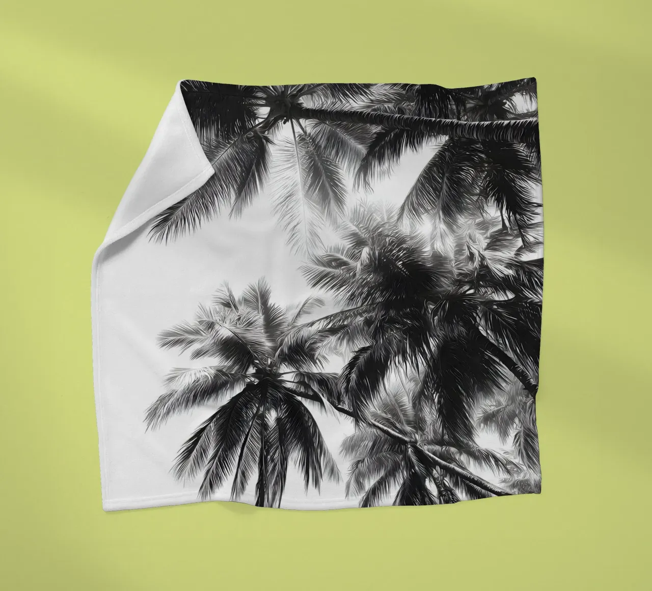 The Palm Trees coperta in pile da Mononoir