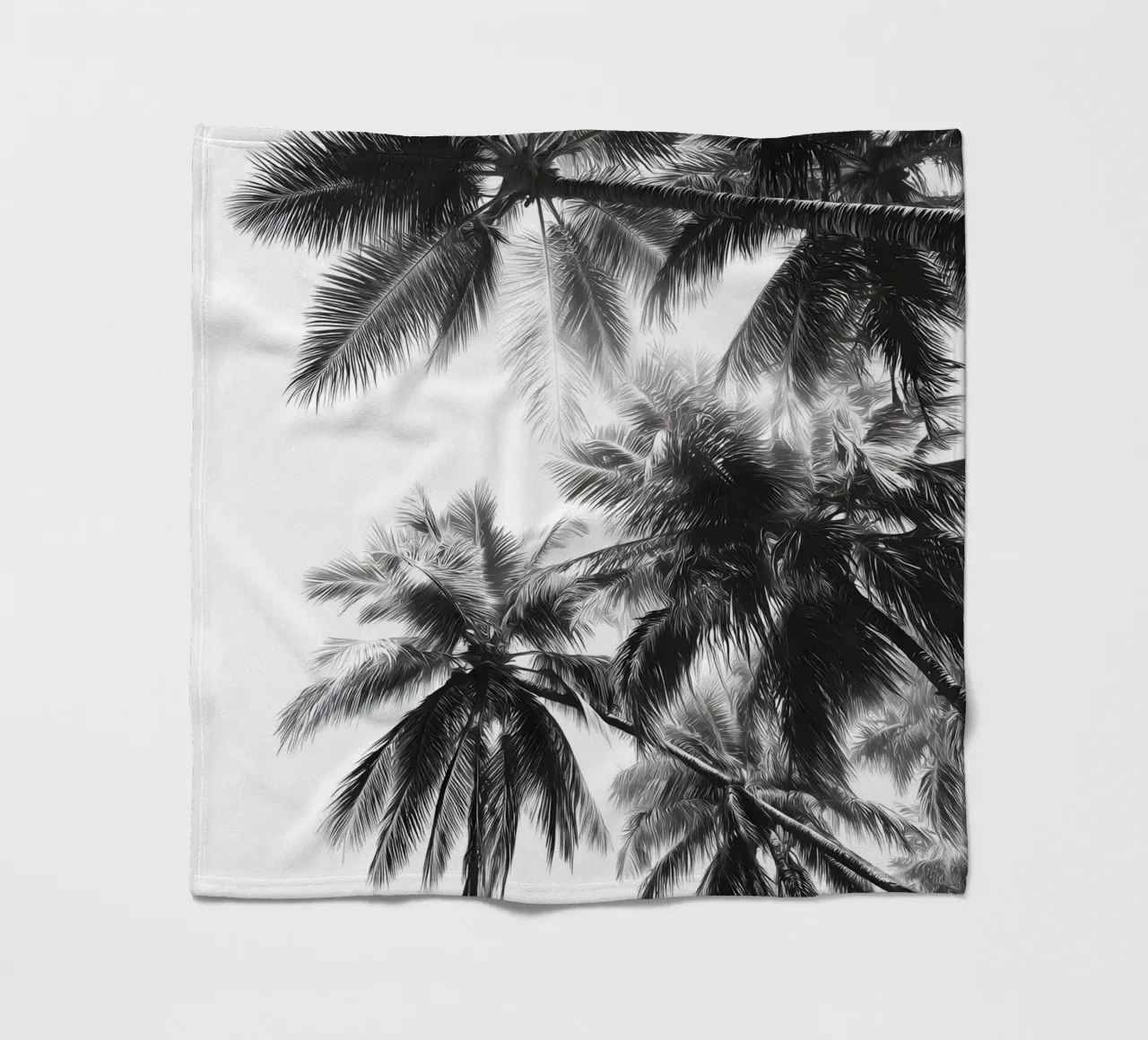 The Palm Trees coperta in pile da Mononoir