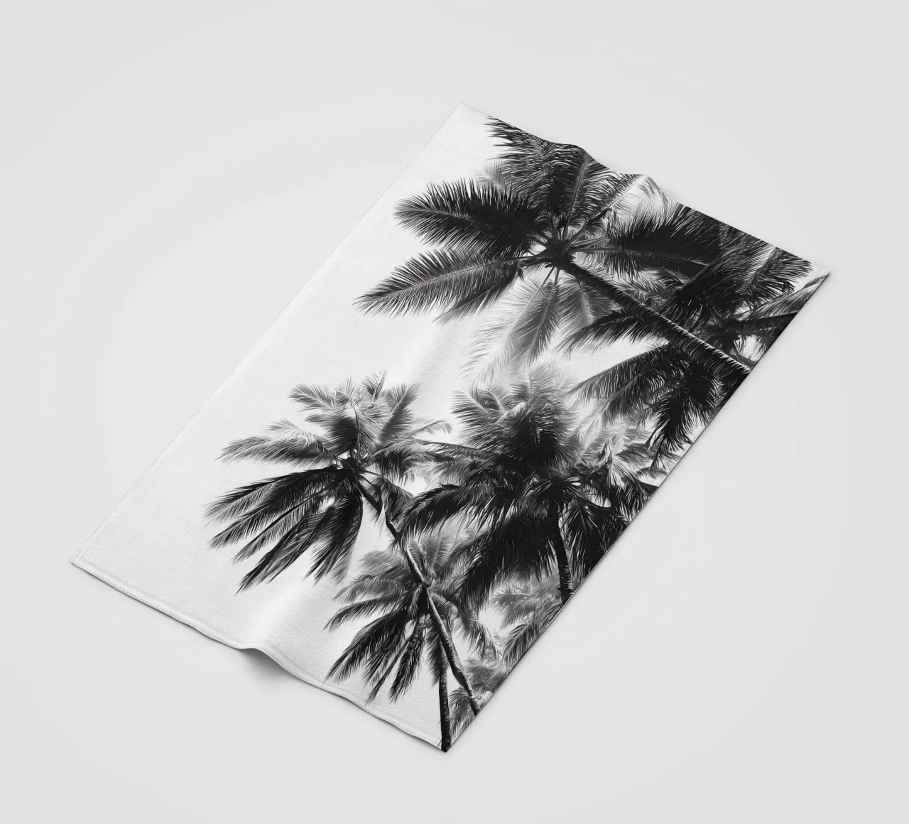 The Palm Trees coperta in pile da Mononoir