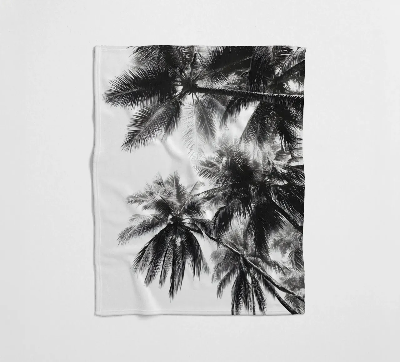 The Palm Trees coperta in pile da Mononoir