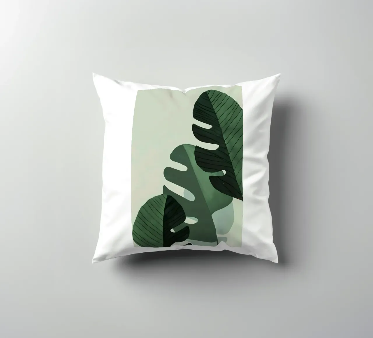 Foglie verdi cuscino da Larry