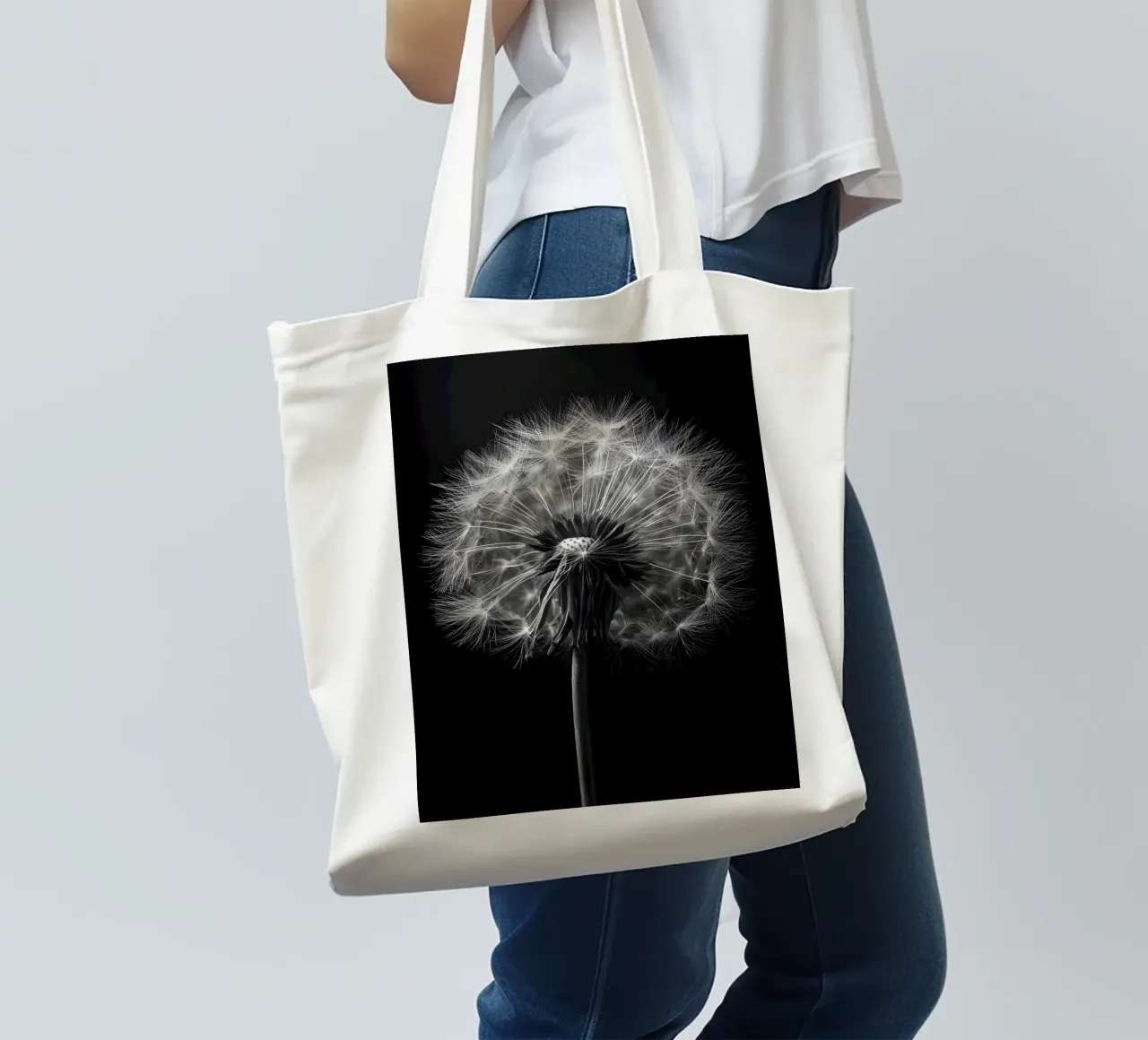 The Dandelion borsa in juta da Mononoir