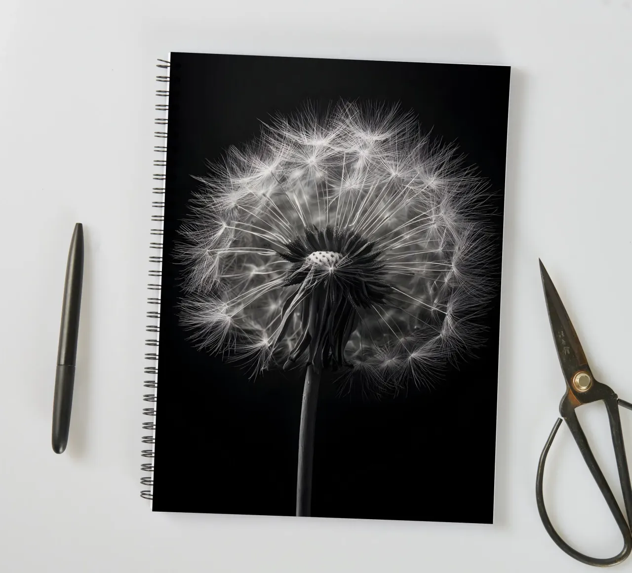 The Dandelion spiral notebook by Mononoir