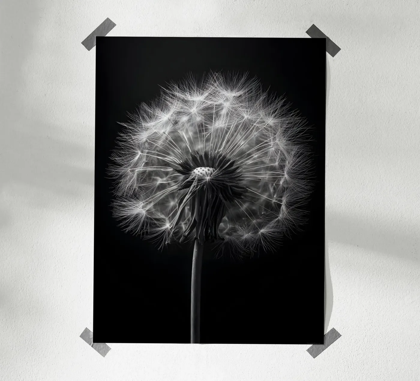 The Dandelion poster van Mononoir