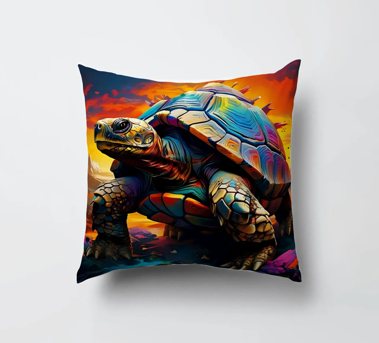 Stile_tartaruga_J_1 cuscino da Tierisch bunt by LK