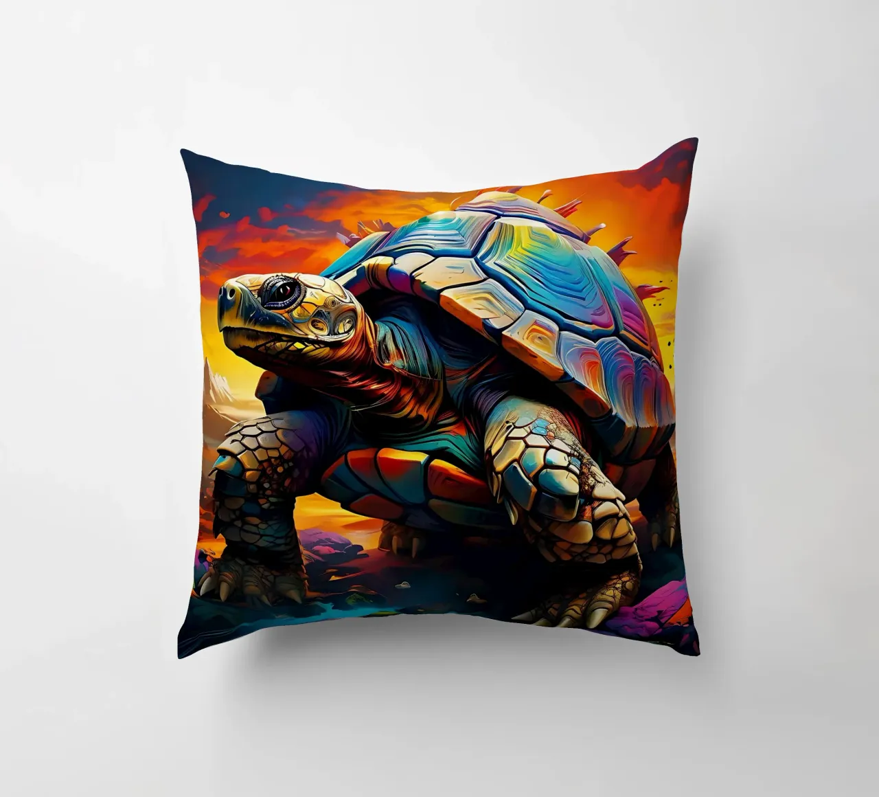 Stile_tartaruga_J_1 cuscino da Tierisch bunt by LK