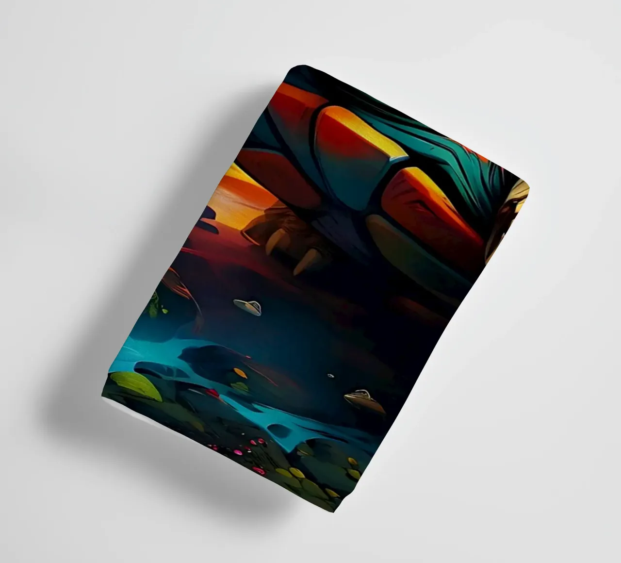 Schildkröte_Stil_J_1 Handtuch von Tierisch bunt by LK