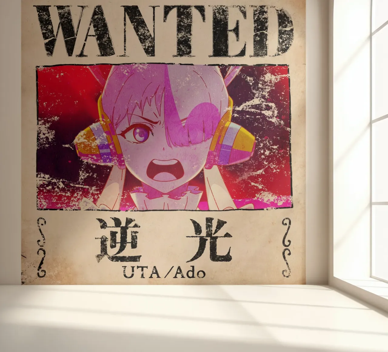 Ado Uta Wanted photo wallpaper by ManondeShop