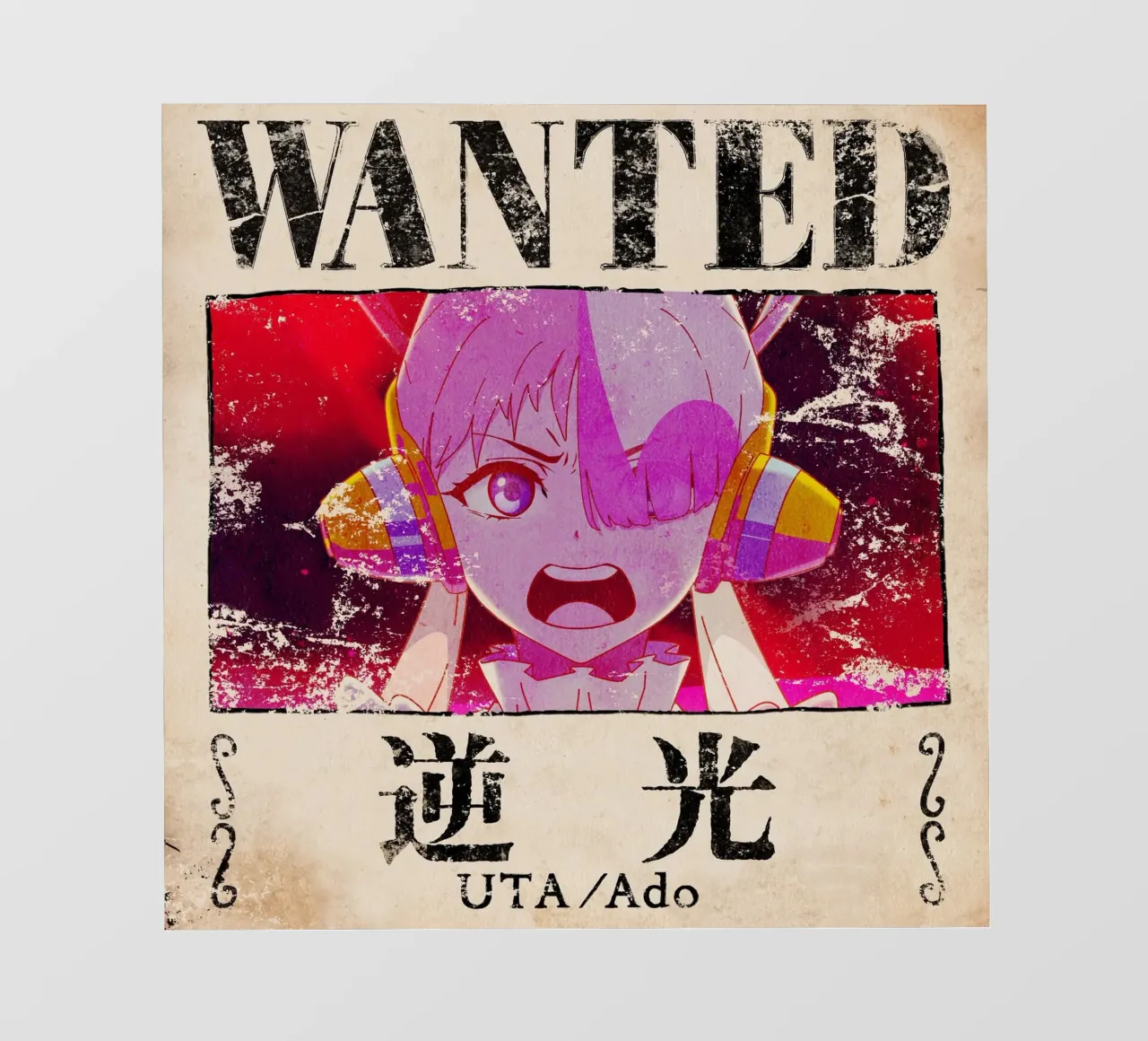 Ado Uta Wanted photo wallpaper by ManondeShop