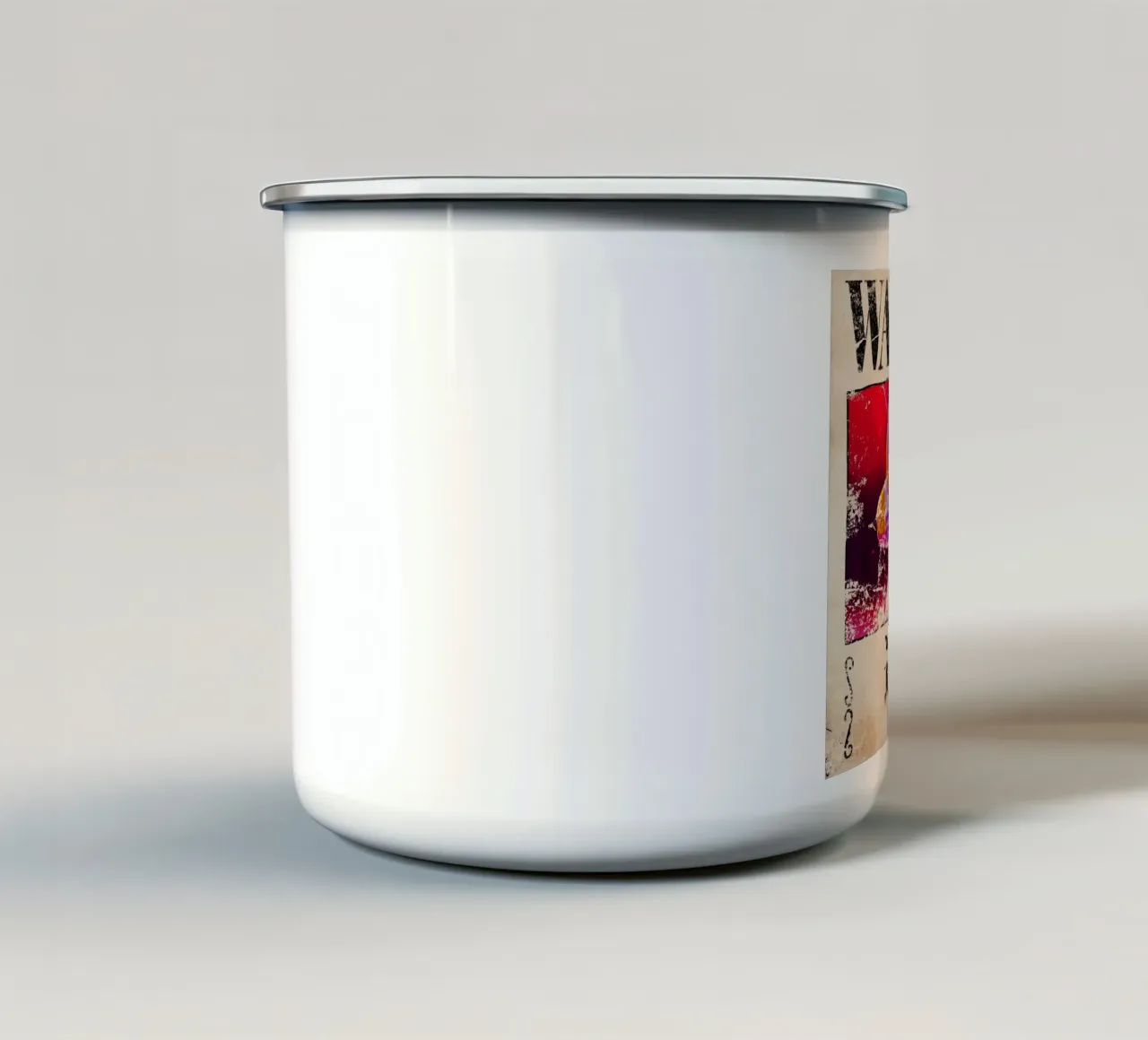 Ado Uta Cercasi tazza in smalto da ManondeShop
