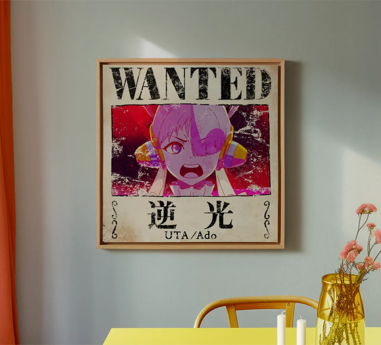 Ado Uta Gezocht canvas van ManondeShop