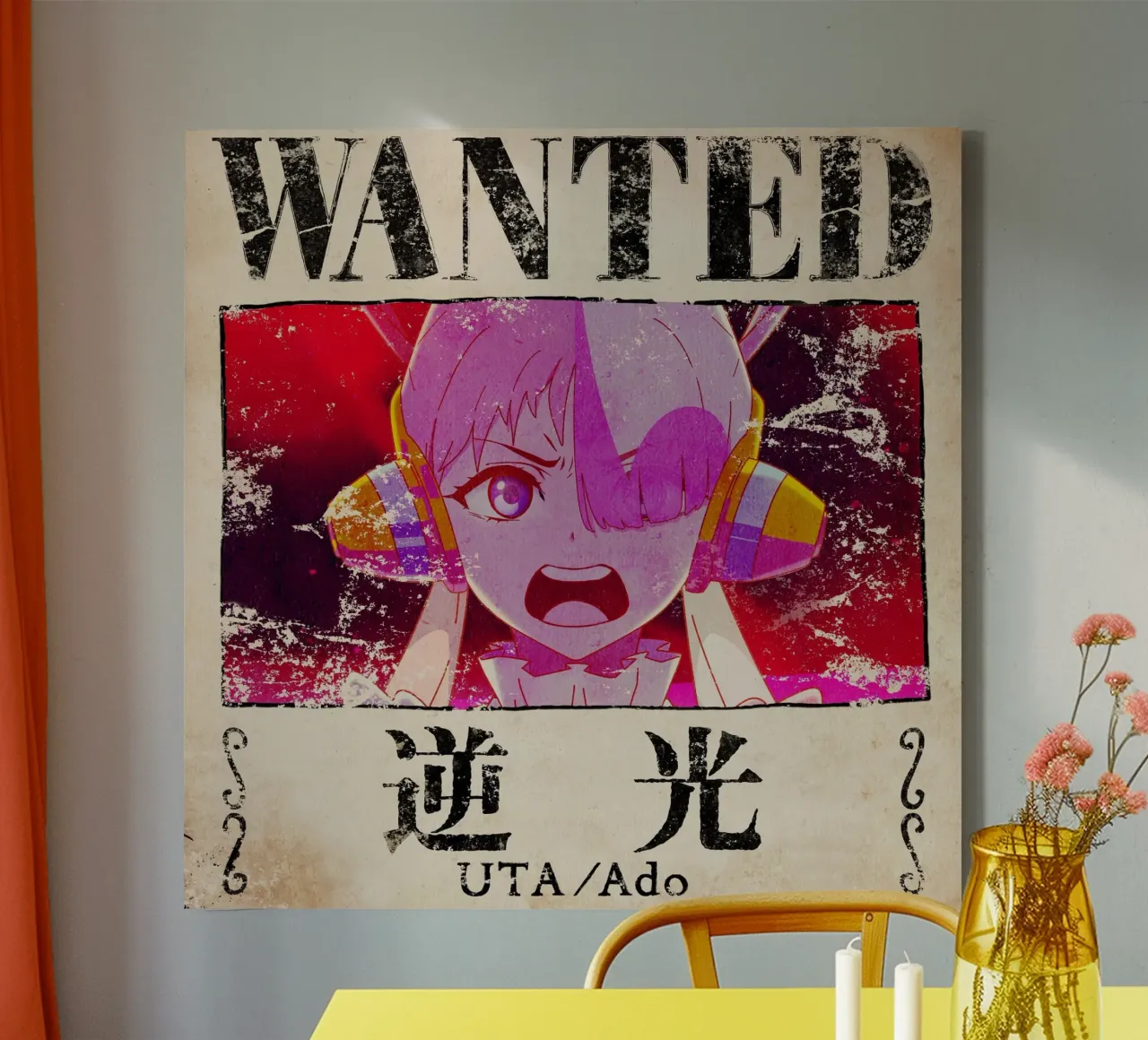 Ado Uta Gezocht canvas van ManondeShop