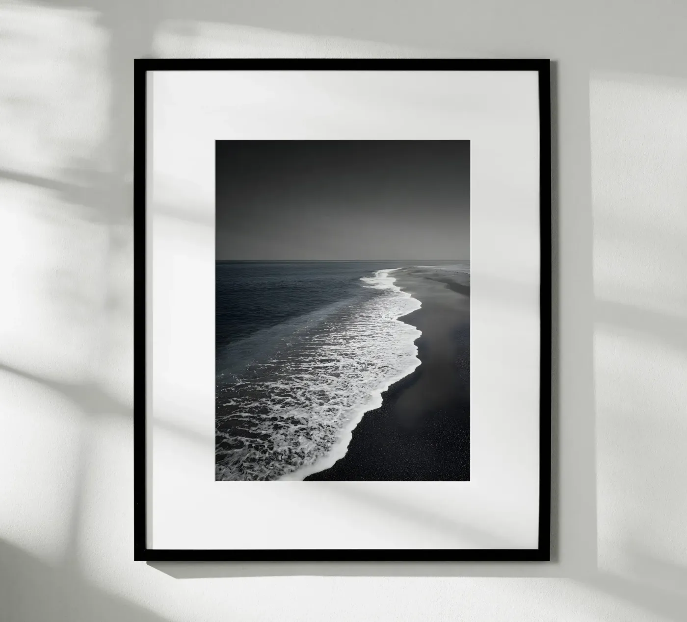 The Beach poster van Mononoir