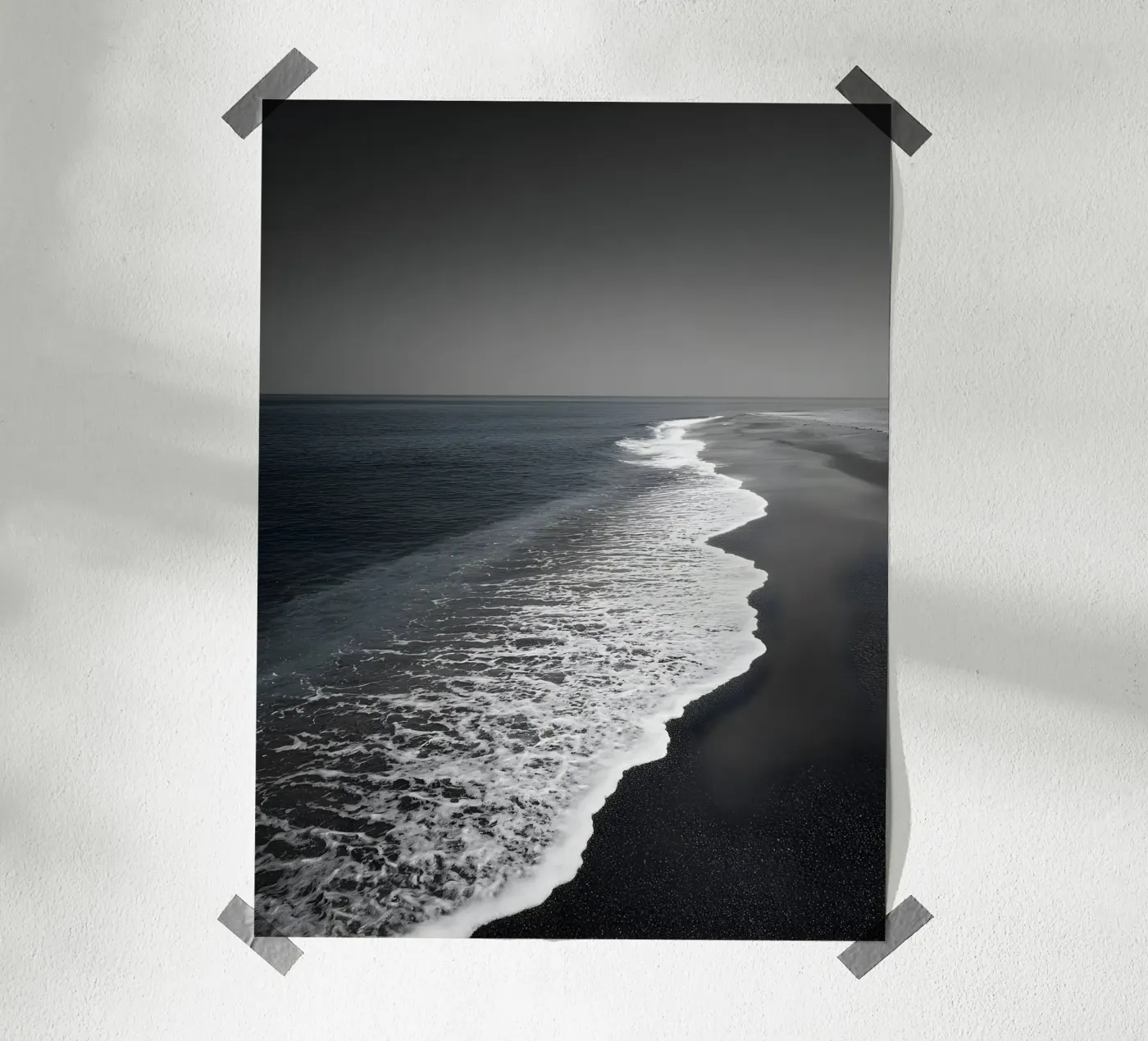 The Beach poster van Mononoir