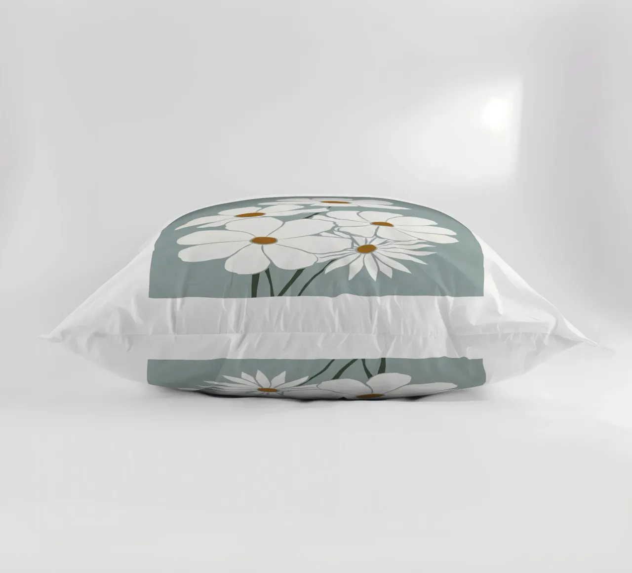 Fiori bianchi cuscino da Larry