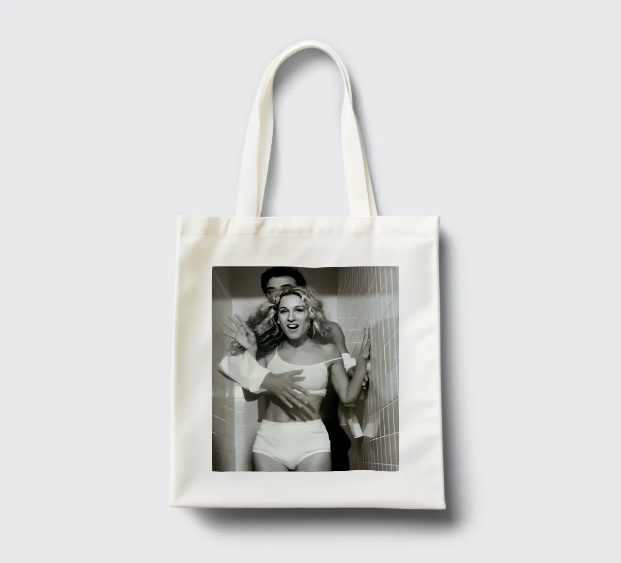 Oh mio Dio borsa in juta da Martin studio