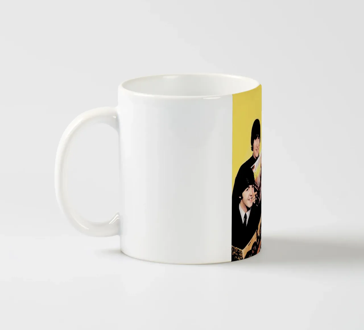 Beatles music band 9 Art ceramic mug by music soul