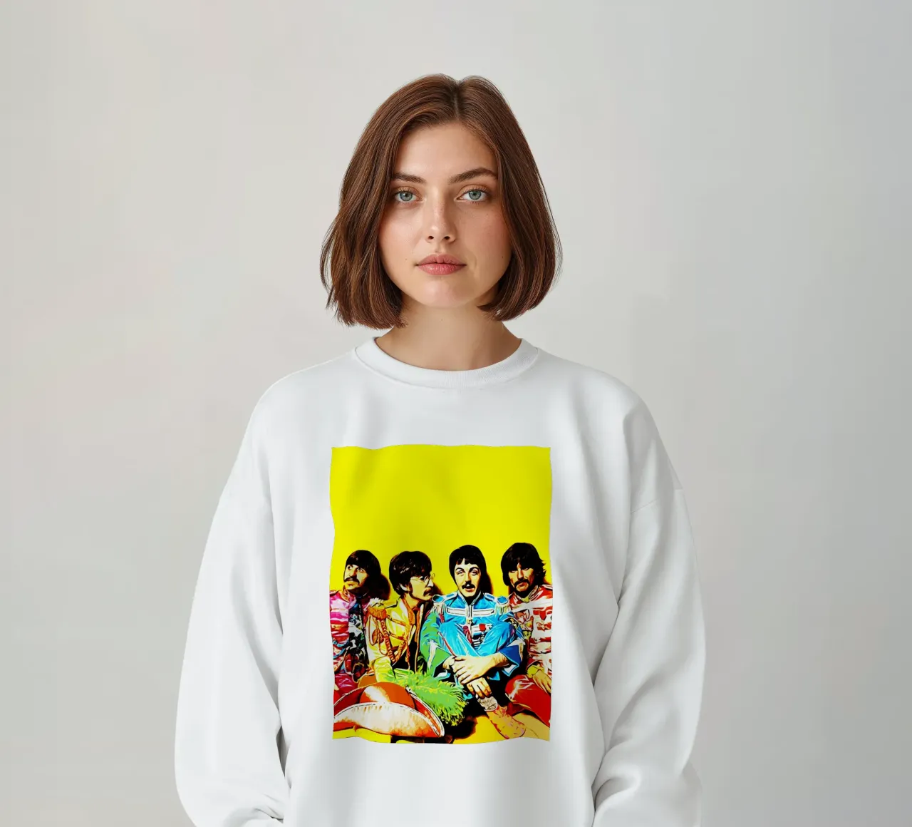 Música de la banda de los Beatles 1 Art sudadera de music soul