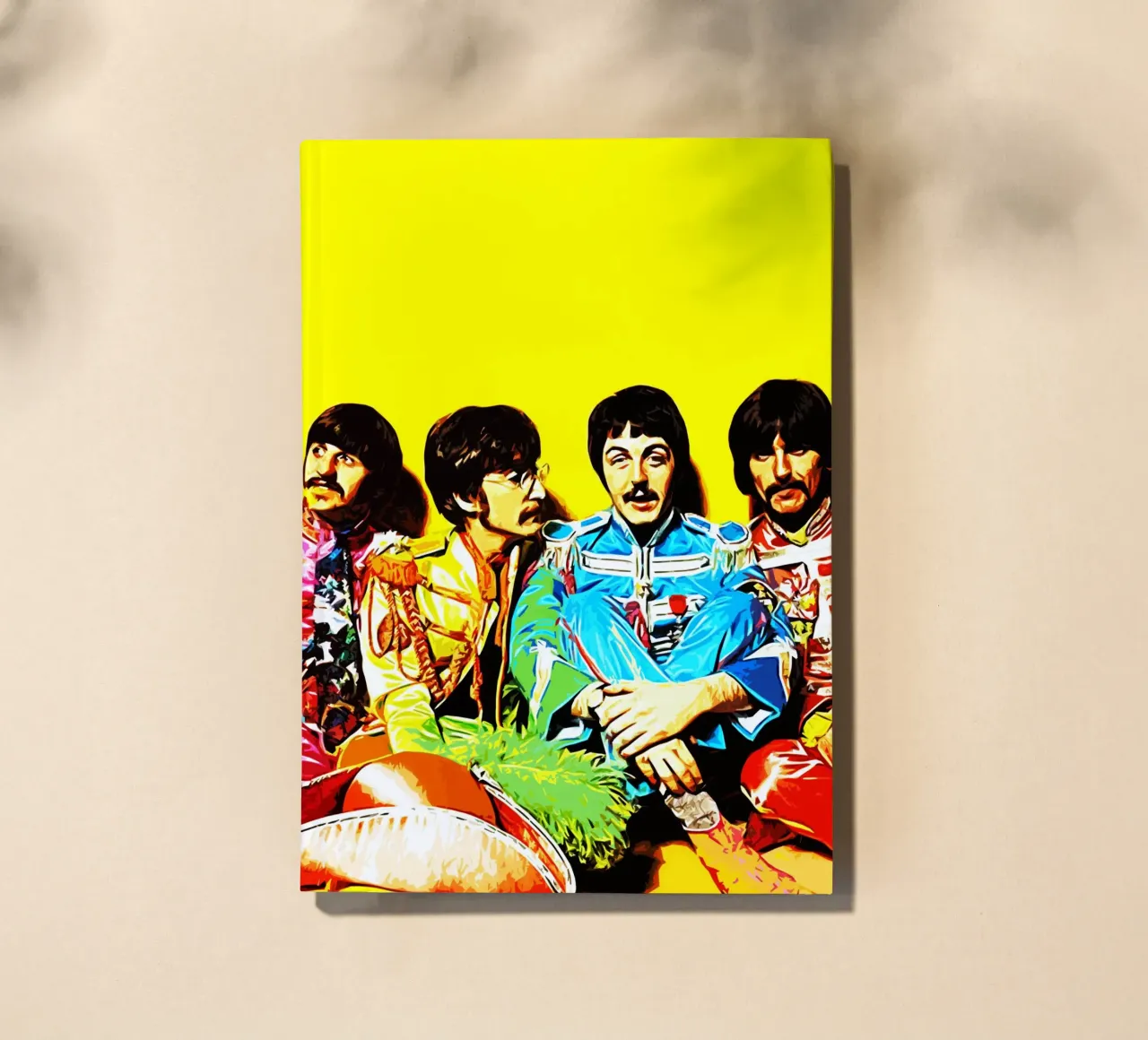 Musique du groupe Beatles 1 Art carnet de notes de music soul