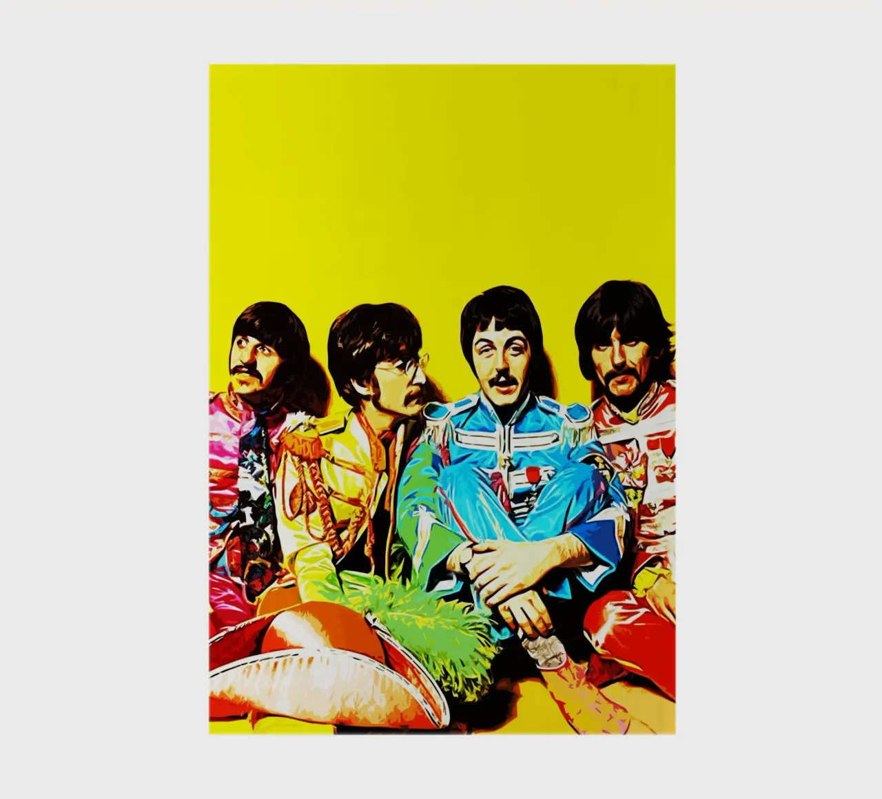 Musique du groupe Beatles 1 Art carnet de notes de music soul