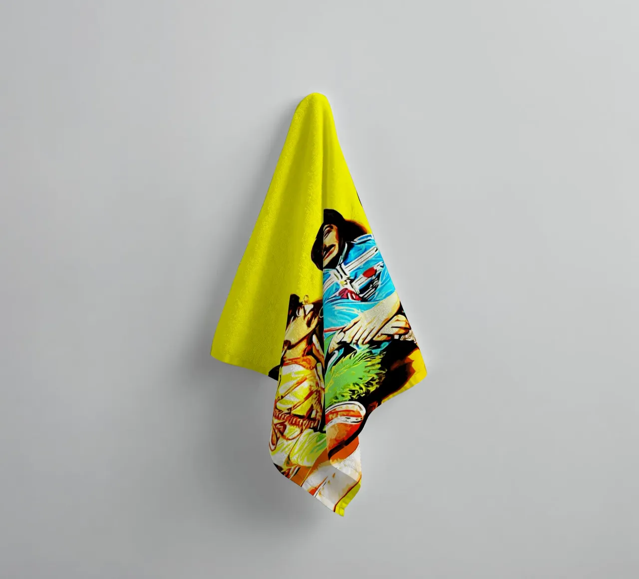 Musique du groupe Beatles 1 Art serviette de bain de music soul