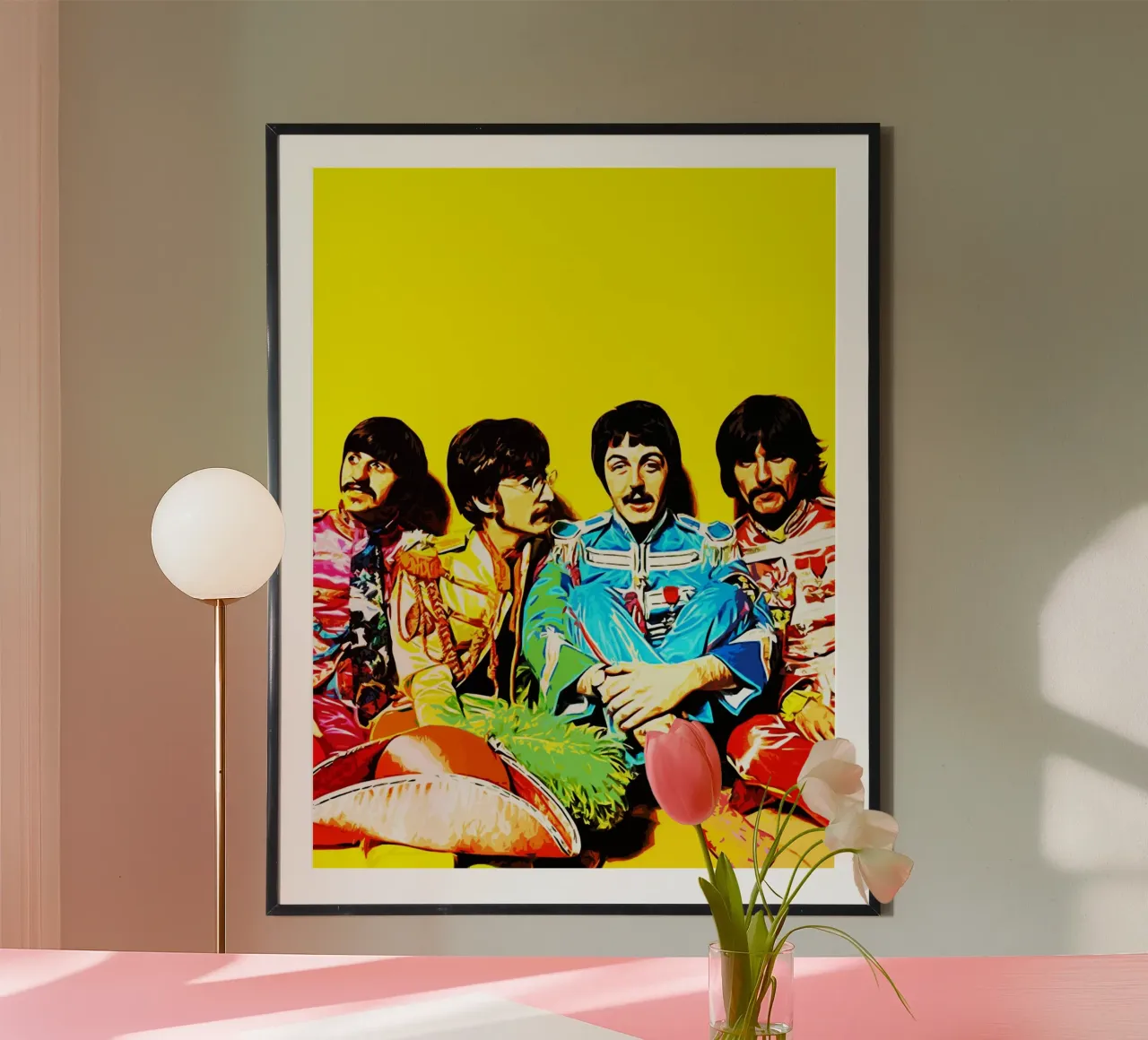 Banda musicale dei Beatles 1 Arte carta hahnemühle da music soul