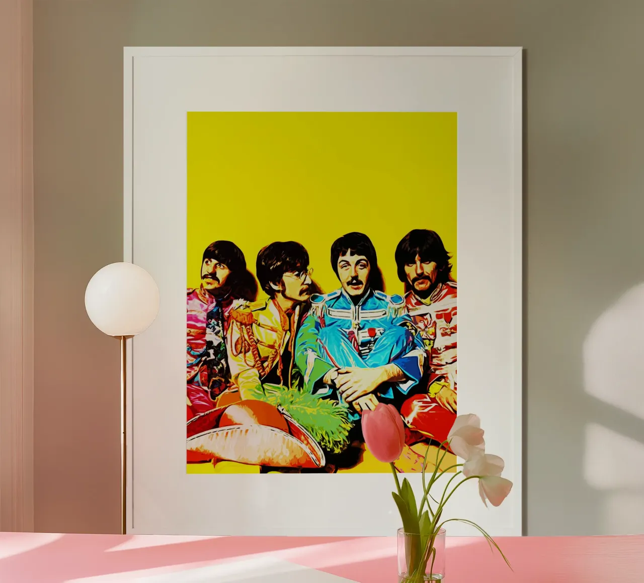Banda musicale dei Beatles 1 Arte carta hahnemühle da music soul